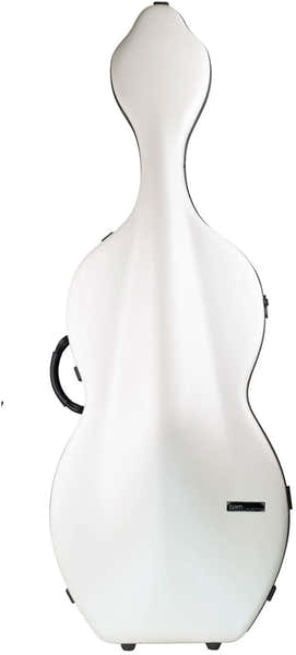 BAM Hightech Candy 4/4 Cello Case + Wheels - White/Brown