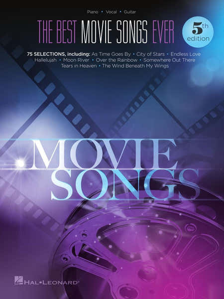 Hal Leonard The Best Movie Songs Ever Songbook - 5th Edition