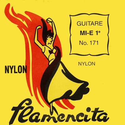 Flamencita Replacement 10 Piece 1st Clear Nylon