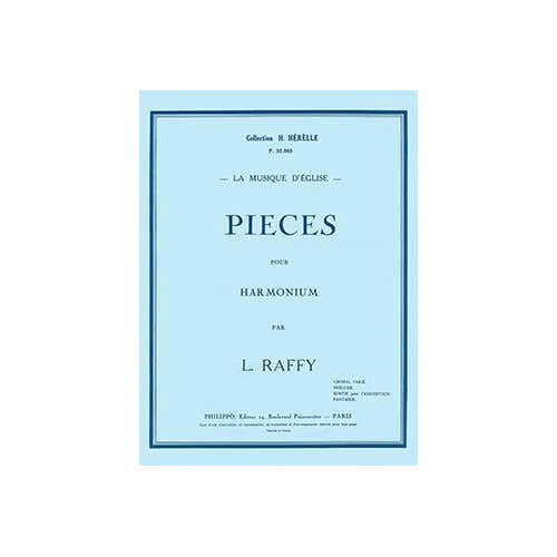Combre Raffy - Pieces (4) - Harmonium