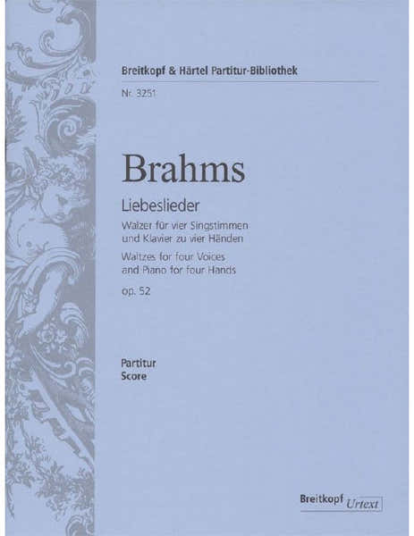 Brahms - Love Songs Op. 52 - Soloists Choeur Mixte Et Piano