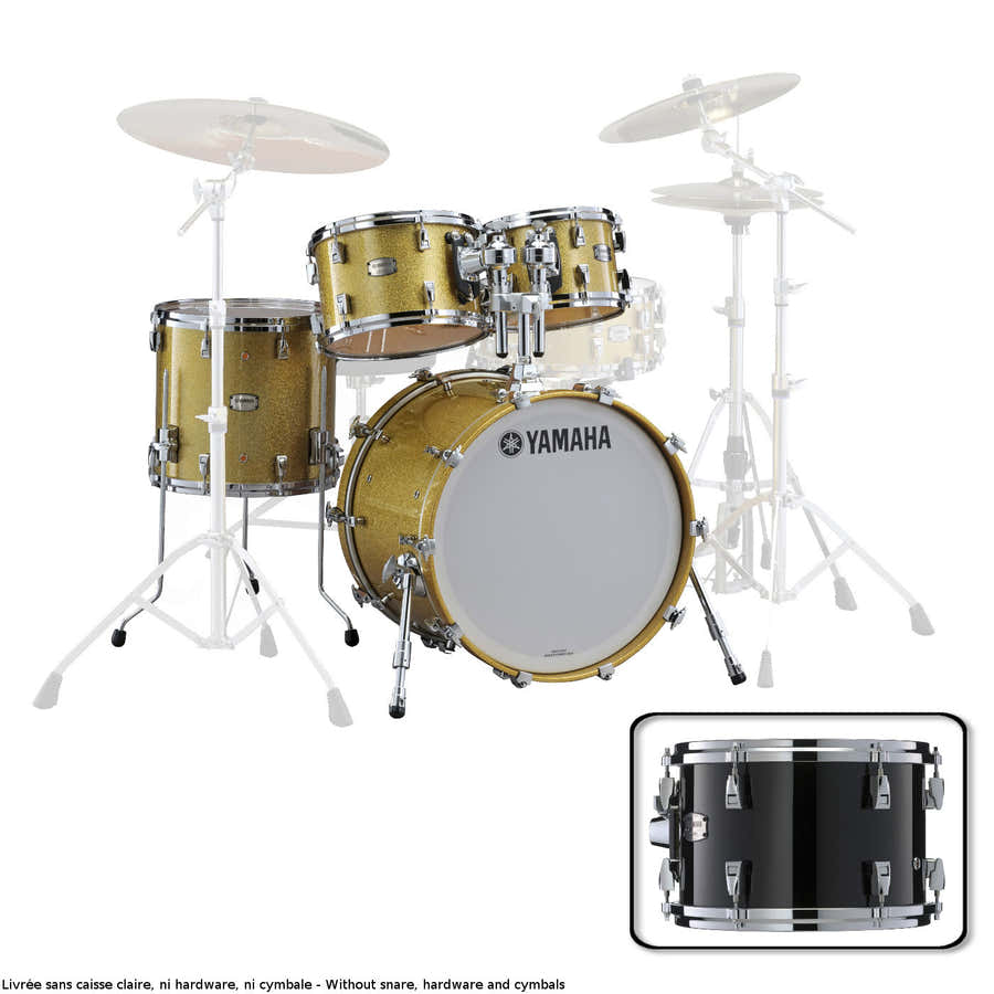 ABSOLUTE HYBRID MAPLE FUSION 20"X16" + 10" 12" 14" SOLID BLACK
