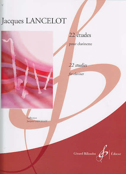 Billaudot Lancelot J. - 22 Etudes - Clarinette