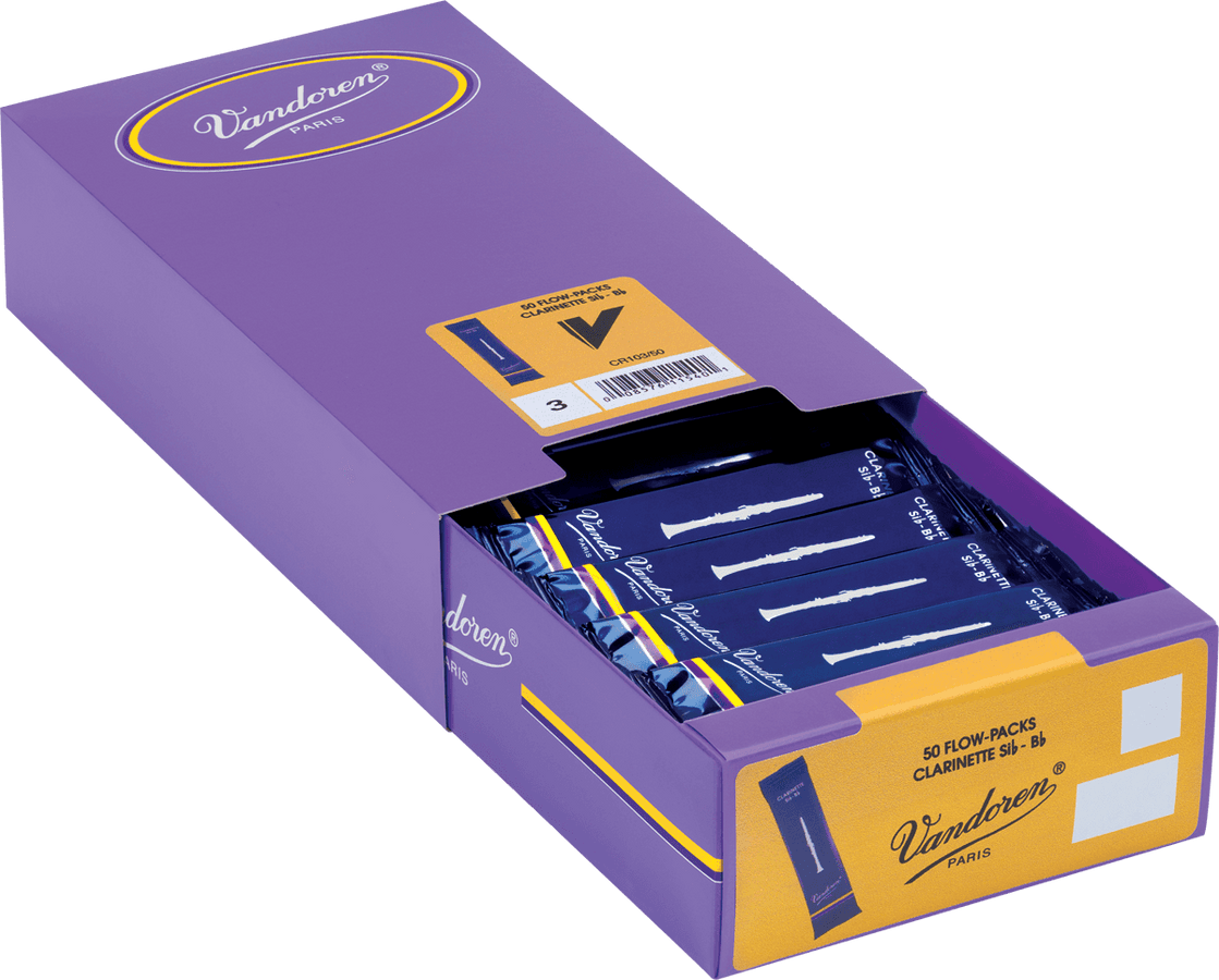 Traditional 3.5 Bb Clarinet Reeds Sold Individually
