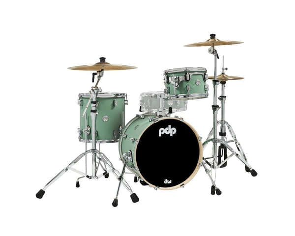 PDP By DW SHELL SET CONCEPT MAPLE FINISH PLY BOP KIT 18" SATIN SEAFOAM PDCM18BPSF