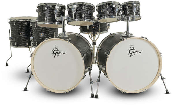 Gretsch Drums Drum Set Energy Black Fame