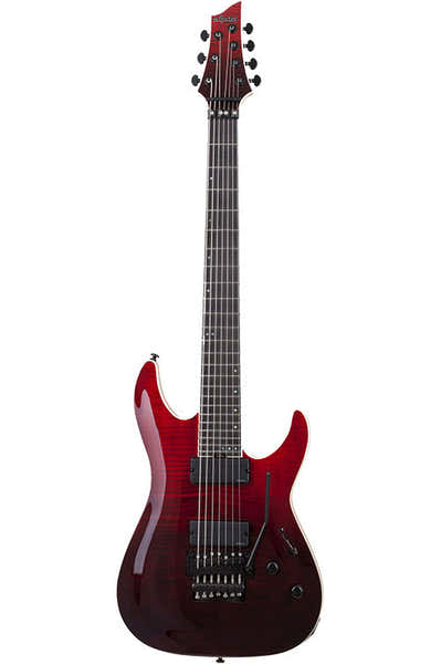 Schecter C 7 Floyd Rose SLS Elite Bloodburst
