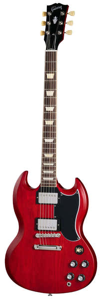 Gibson USA SG Standard '61 Faded, 57 Classic Underwound Vintage Cherry Satin