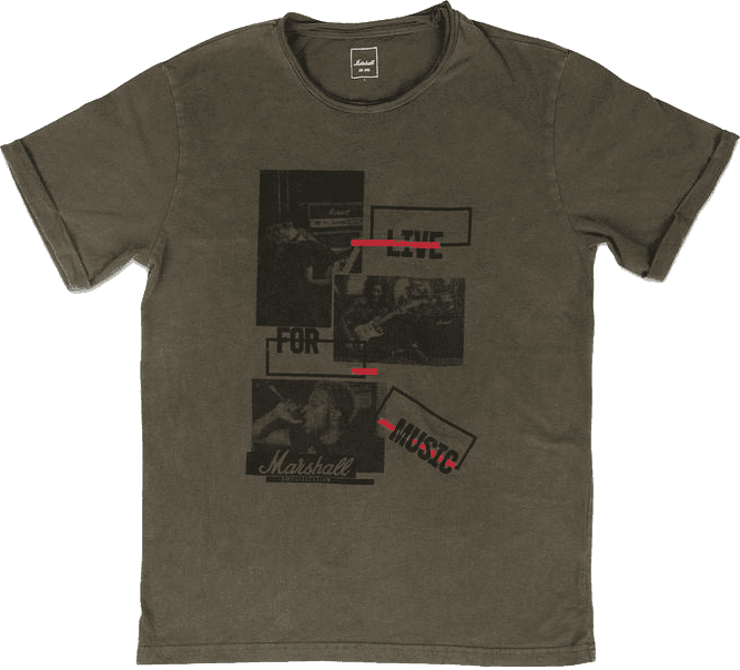 Marshall Live For Music T-Shirt Size Xl