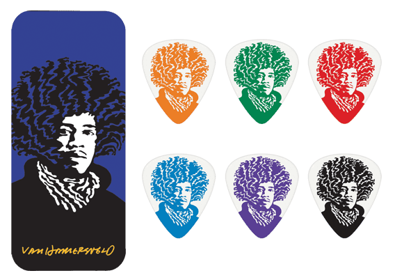 Dunlop 6 x Hammersveld Jimi Medium Tin