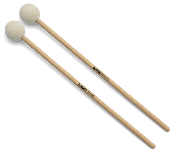 Rohema ET433 - TIMPANI MALLETS 40MM FELT - HARD