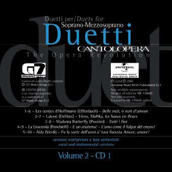 Ricordi CANTOLOPERA: ARIE PER DUETTI + CD VOL.2 - VOIX SOPRANO