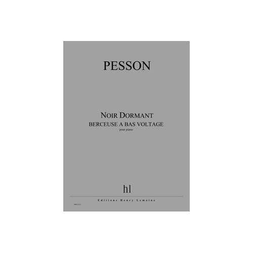 Jobert Pesson - Noir Dormant - Piano
