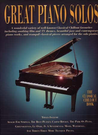 Wise Publications GREAT PIANO SOLOS - CLASSICAL CHILLOUT BOOK