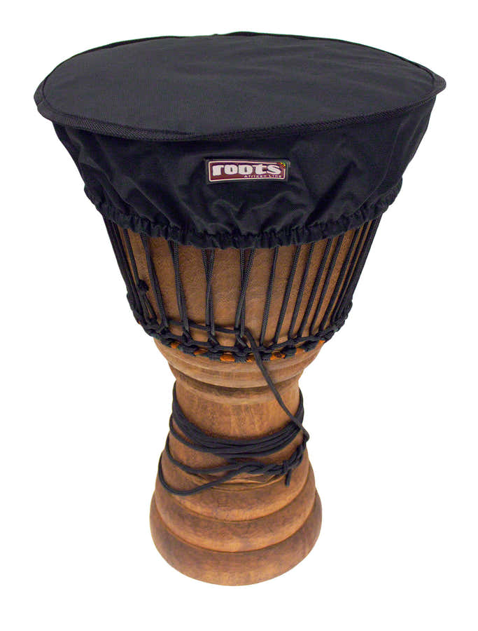 Deluxe Djembe Skin Protection Cover 35-38 CM Nylon - Black