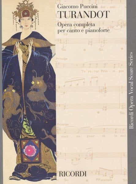 Ricordi PUCCINI G. - TURANDOT TESTO ITALIANO - CHANT ET PIANO
