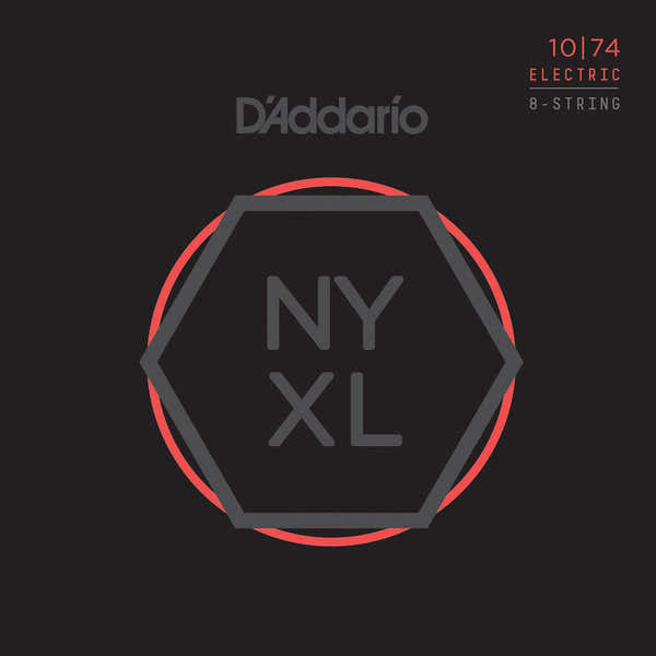 D'ADDARIO NYXL1074 Treble Light / Bass Heavy 8C 10-74