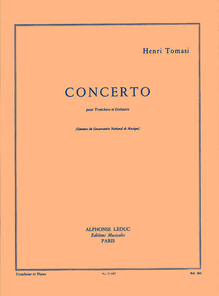 Leduc Concerto pour trombone et orchestre
