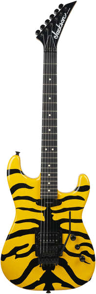 Jackson Guitars San Dimas Style 1 HS Pro Origins EBO Yellow Bengal