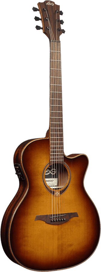 Tramontane T118ASCE Auditorium Slim Cutaway Electro Brown Shadow