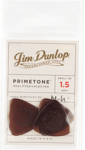 Dunlop 3 x 1,50mm Primetone Small Triangle Grip