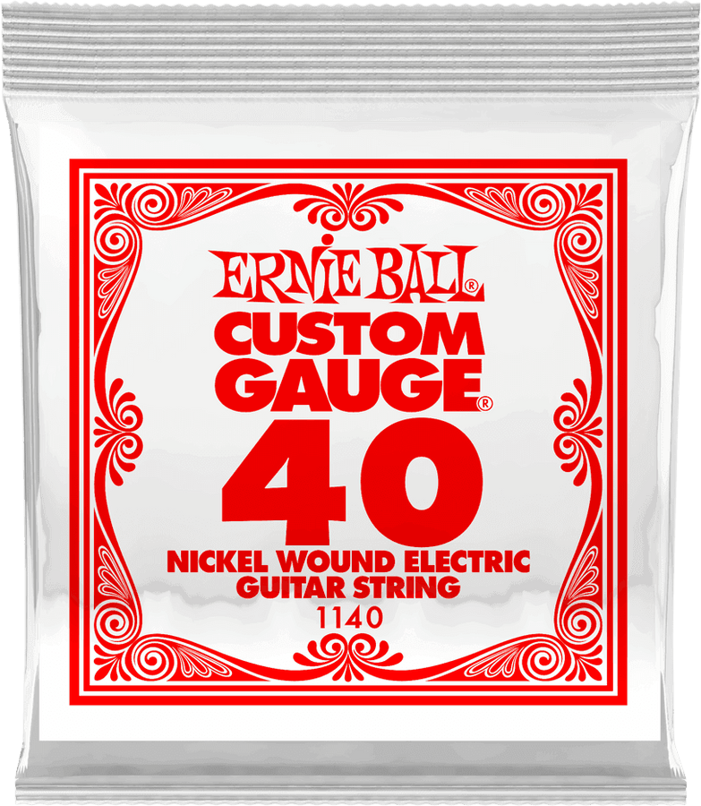 .040 NICKEL WOUND ELECTRIC GUITAR STRINGS