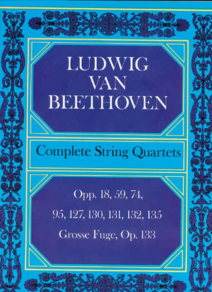 Dover Beethoven L.van - Complete Strings Quartet