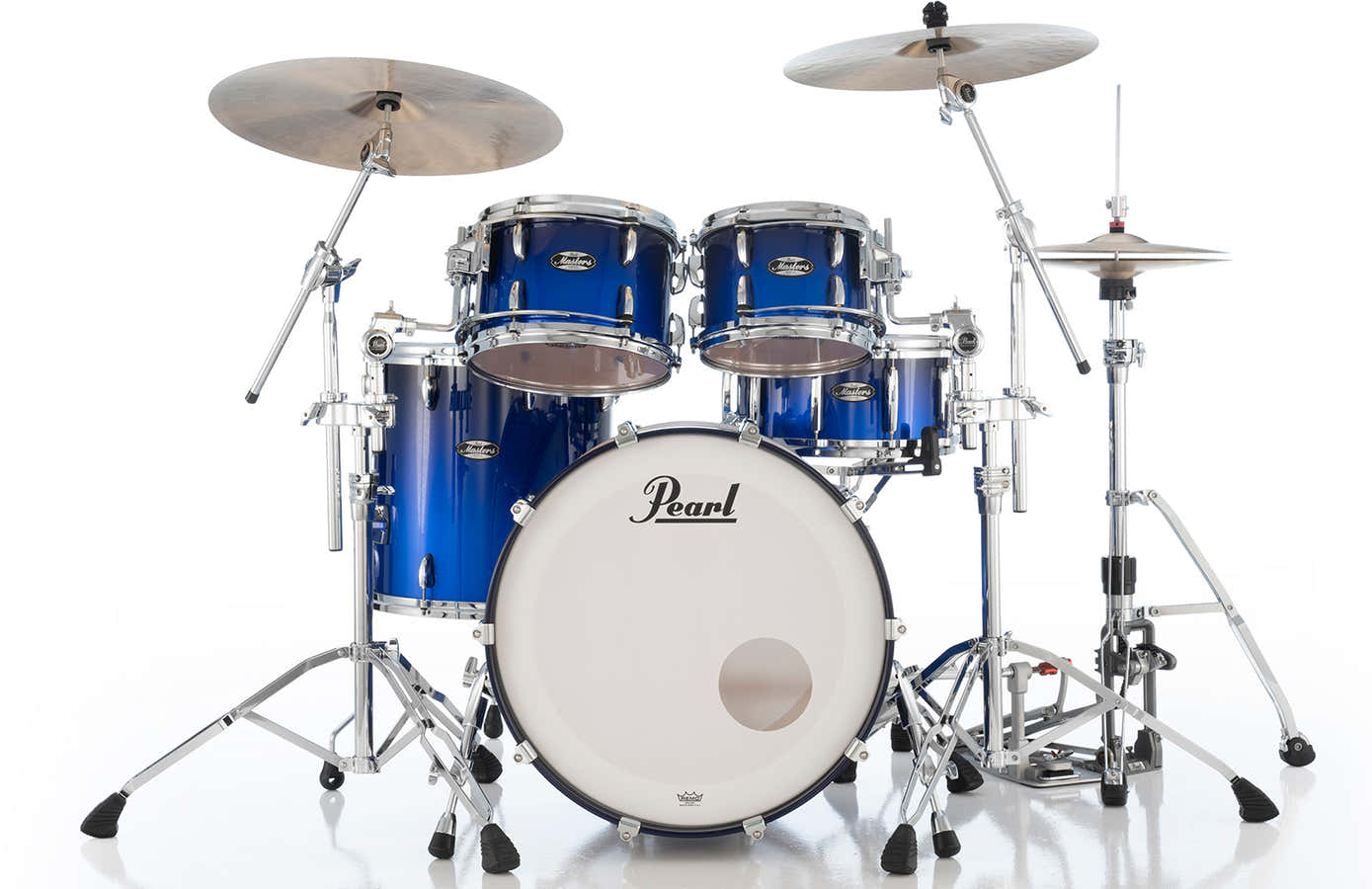 Masters Maple Stage 22 GYROLOCK-l Kobalt Blue Fade Metallic