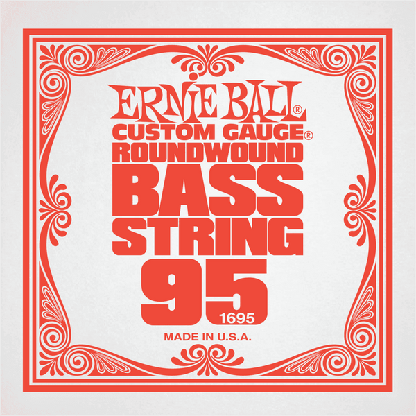 Ernie Ball .095 NICKEL WOUND ELECTRIC BASS STRING SINGLE