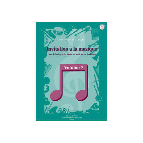 Combre Alexandre - Invitation À La Musique Vol.7