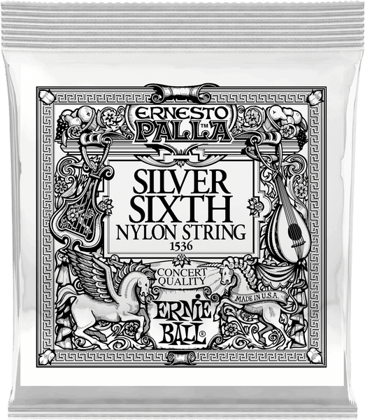 Ernie Ball SILVER 6TH ERNESTO PALLA NYLON CLASSICAL GUITAR STRINGS