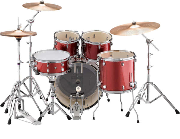 Yamaha Rydeen Fusion 20 Burgundy Glitter + HW680W