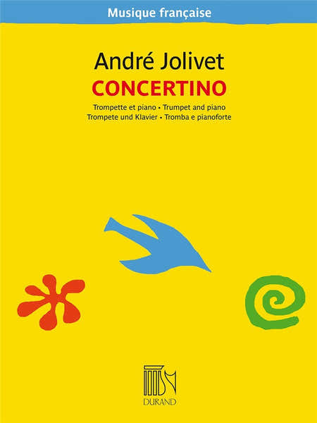 Leduc Jolivet Andre - Concertino - Trompette & Piano