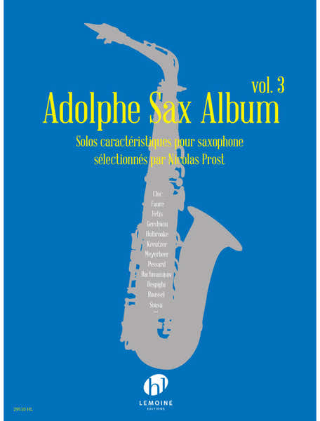 Lemoine Adolphe Sax - Album Vol.3 - Saxophone
