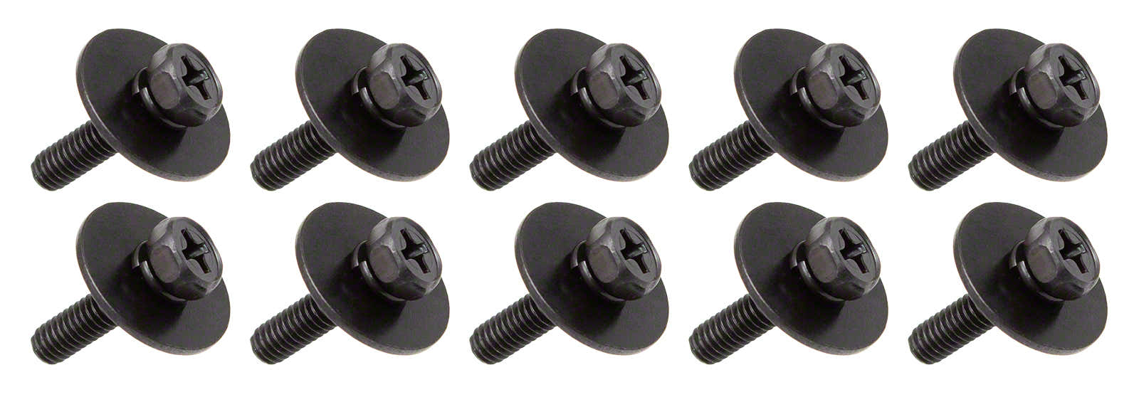 WSC4-14BK - M4 14MM - MOUNTING SCREW FOR WOODEN SHELL - BLACK (X10)