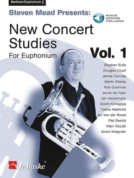 Dehaske Steven Mead - New Concert Studies Vol.1 - Euphonium + Audio