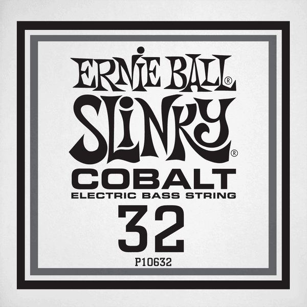 Ernie Ball .032 COBALT WOUND ELECTRIC BASS STRING SINGLE