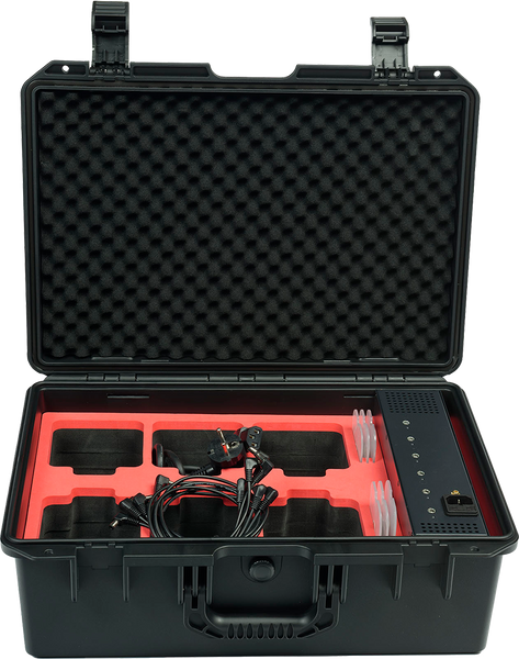 Algam Lighting Flight case for 6 Event Par 44 Quad IP