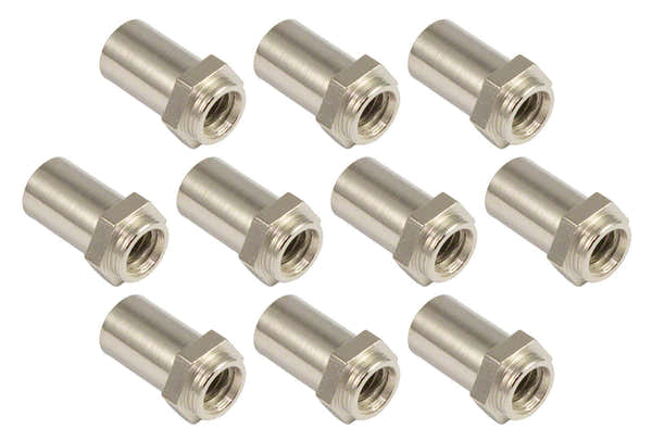 Sparedrum SN-HE-15S - SWIVEL NUT 15MM HEX HEAD - STEEL (X10)