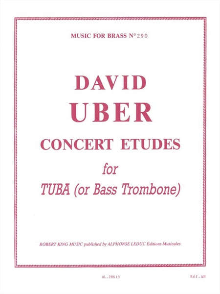 Leduc Concert Etudes
