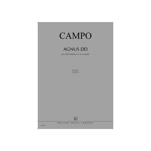 Lemoine Campo - Agnus Dei Choeur D'enfants - Voix Ou Choeur
