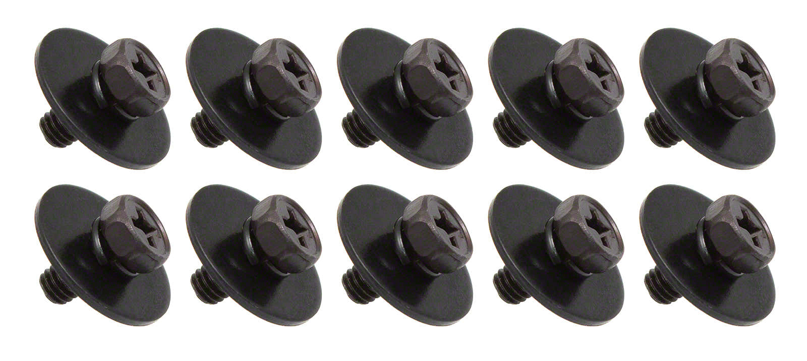 WSC4-9BK - M4 9MM - MOUNTING SCREW FOR WOODEN SHELL - BLACK (X10)