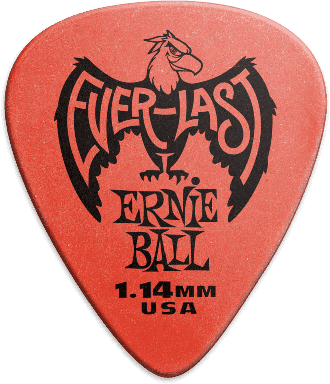 EVERLAST PICKS 12-PACK RED 1.14MM