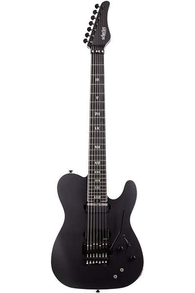 Schecter Pt-7 Sls Elite Evil Twin FR S Satin Black