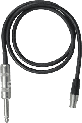 Shure WA302 CABLE MINI XLR TQG 1/4 PHONE JACK GUITAR