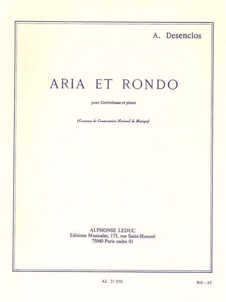 Leduc Aria et Rondo