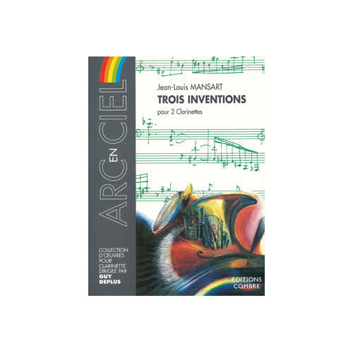 Combre Mansart - 3 Inventions - 2 Clarinettes