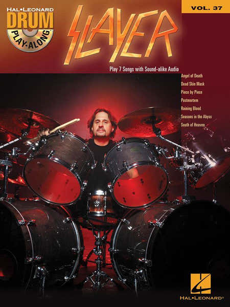Hal Leonard Drum Play Along Vol.37 Slayer + CD