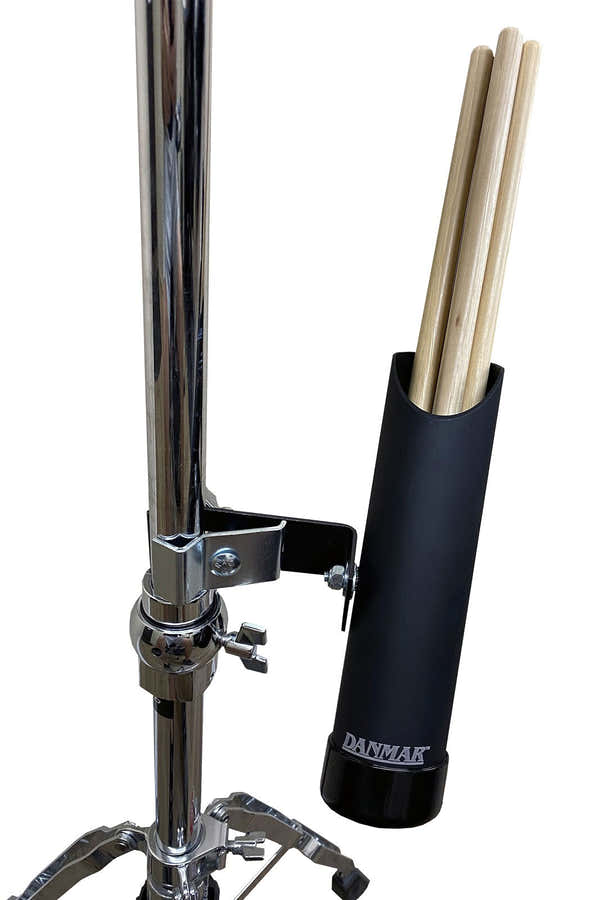 1027BLKA DRUM STICKS HOLDER CLAMP SUPPORT ON CYMBAL STAND