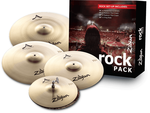 A0801R - CYMBALS SET ROCK SERIE A